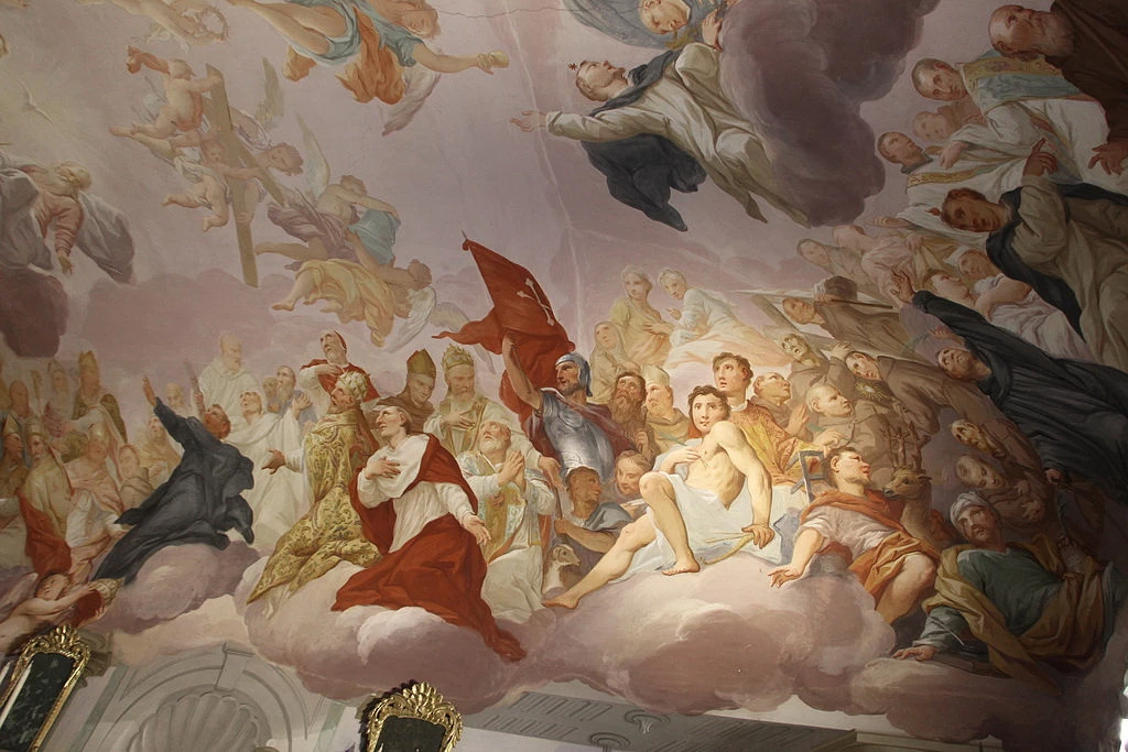 Cappella nuova (ex - camera da letto di cosimo III), Villa medicea della Petraia, Firenze 1